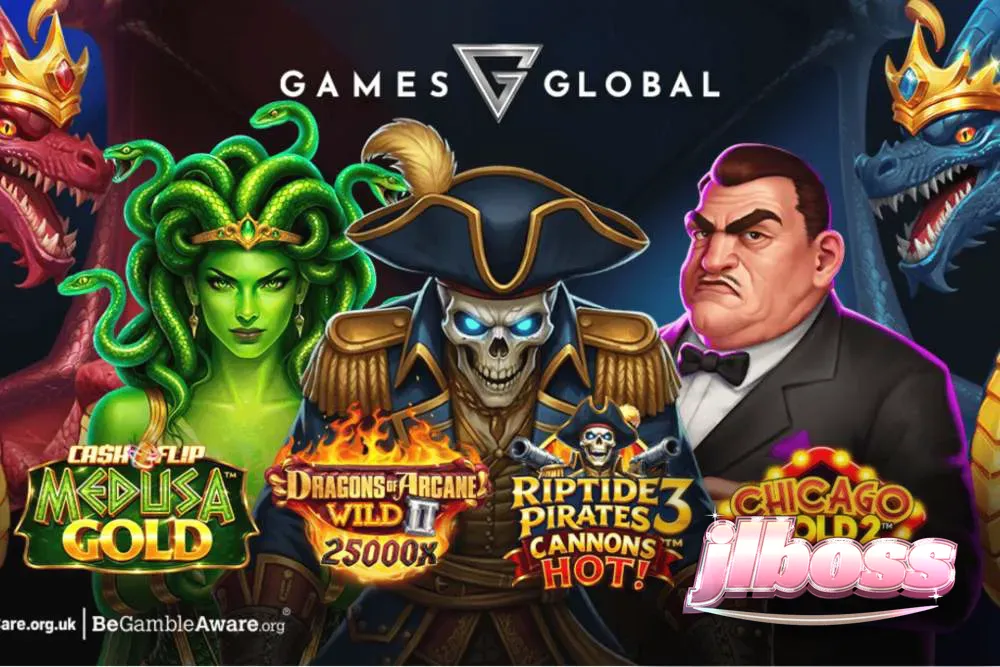 Isang visual na representasyon ng mga bagong slot games na inilabas ng Games Global ngayong Setyembre.